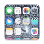 Logo of Prank Broken Screen Wallpaper android Application 