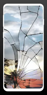 Prank Broken Screen Wallpaper android App screenshot 10