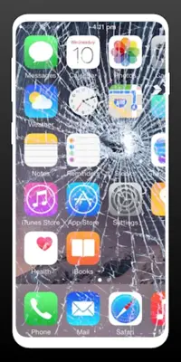 Prank Broken Screen Wallpaper android App screenshot 16