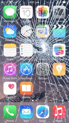 Prank Broken Screen Wallpaper android App screenshot 4